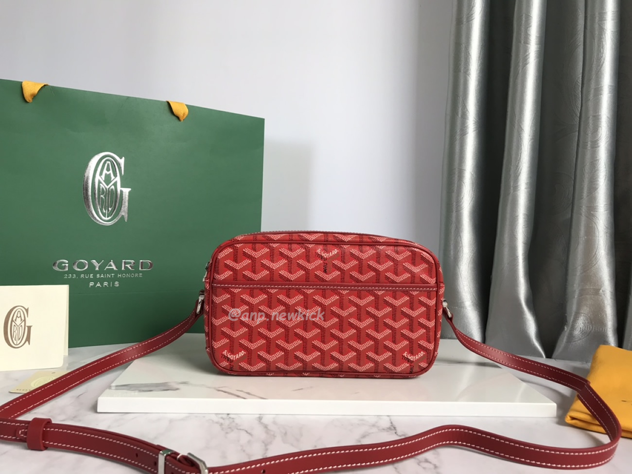 Goyard Cap Vert Camera Bag 13 Cm X 6.5 Cm X 22 Cm (13) - newkick.vip